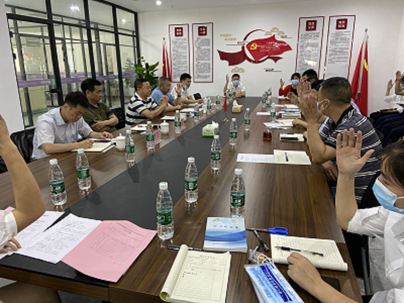 黨建強基提能專項行動 ——湖南湘藥健康產業有限公司黨支部圓滿完成換屆選舉